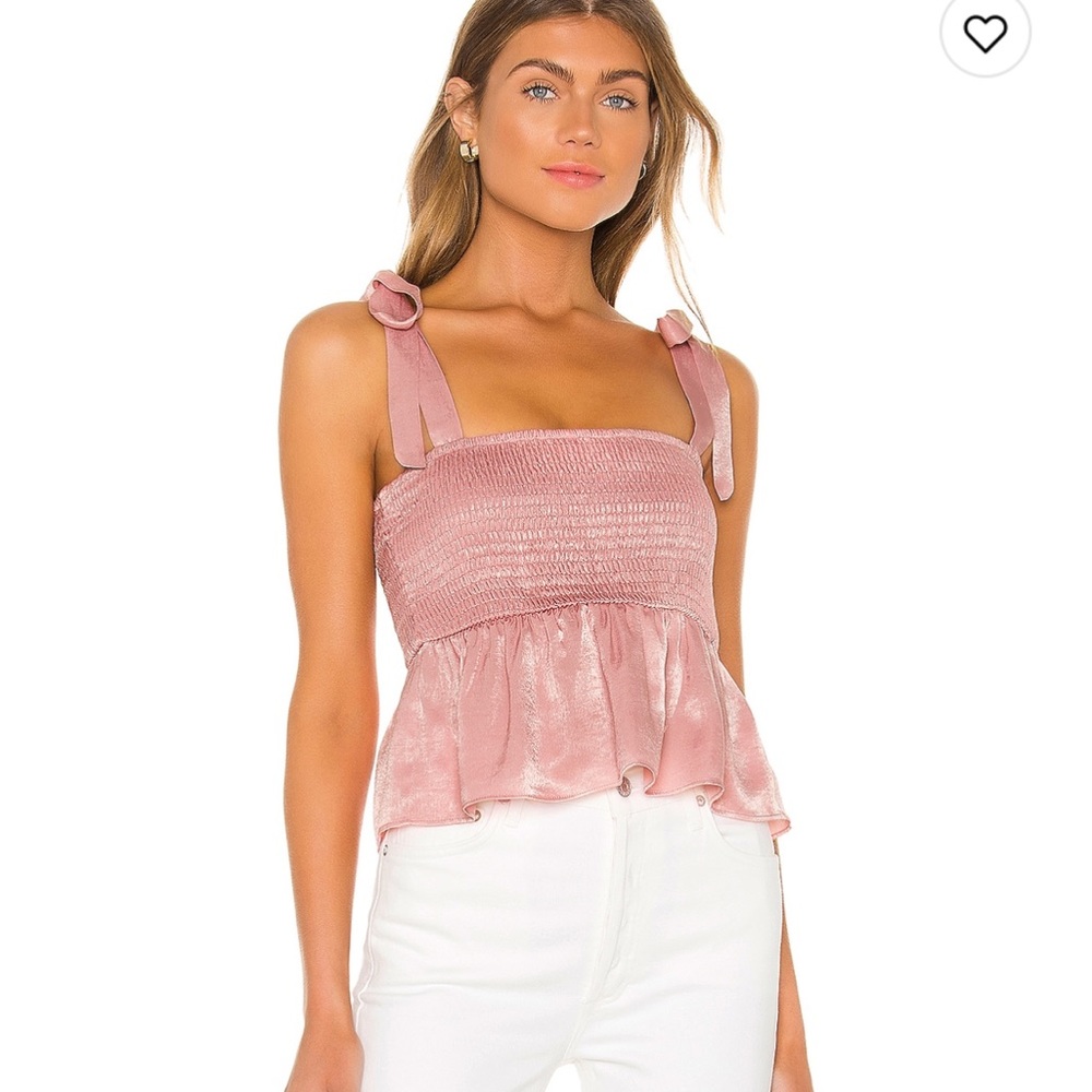 NWT Lovers and Friends Harmony Top in Blush Size Small